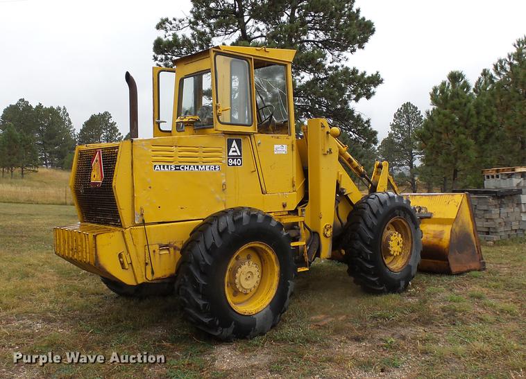 image for item DC6421 1973 Allis Chalmers 940 wheel loader