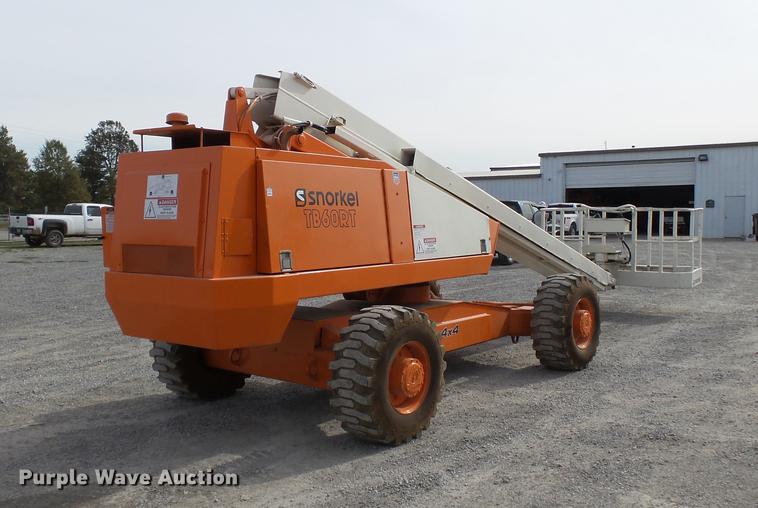 image for item DC6789 1997 Snorkel TB60RT boom lift