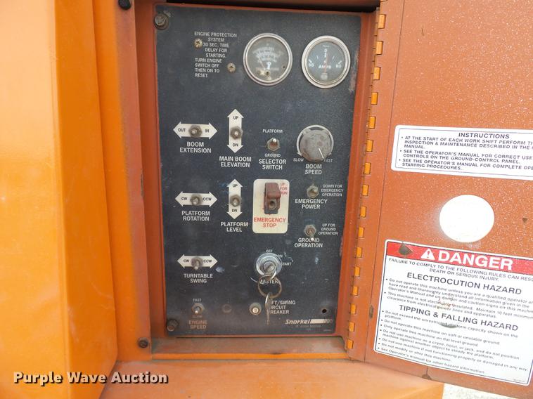 image for item DC6789 1997 Snorkel TB60RT boom lift