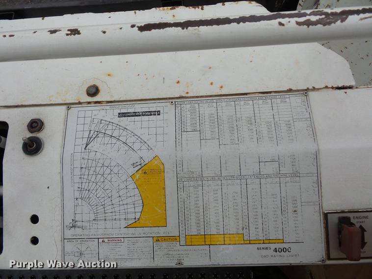 image for item DD9062 1999 Freightliner FL112 crane truck