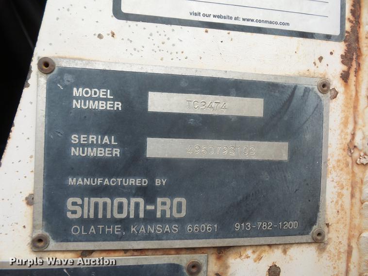 image for item DD9063 1989 Ford LT8000 crane truck