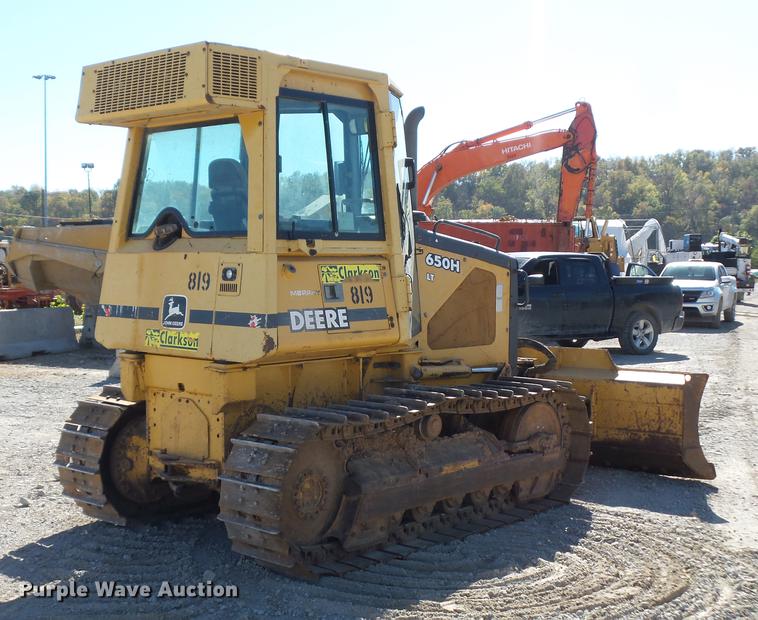 image for item DD9501 2001 John Deere 650H LT dozer