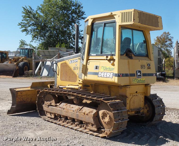image for item DD9501 2001 John Deere 650H LT dozer