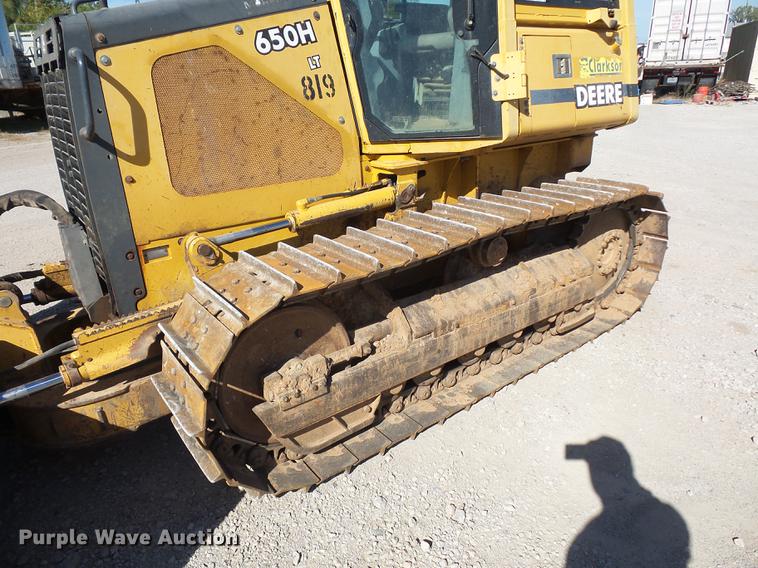 image for item DD9501 2001 John Deere 650H LT dozer