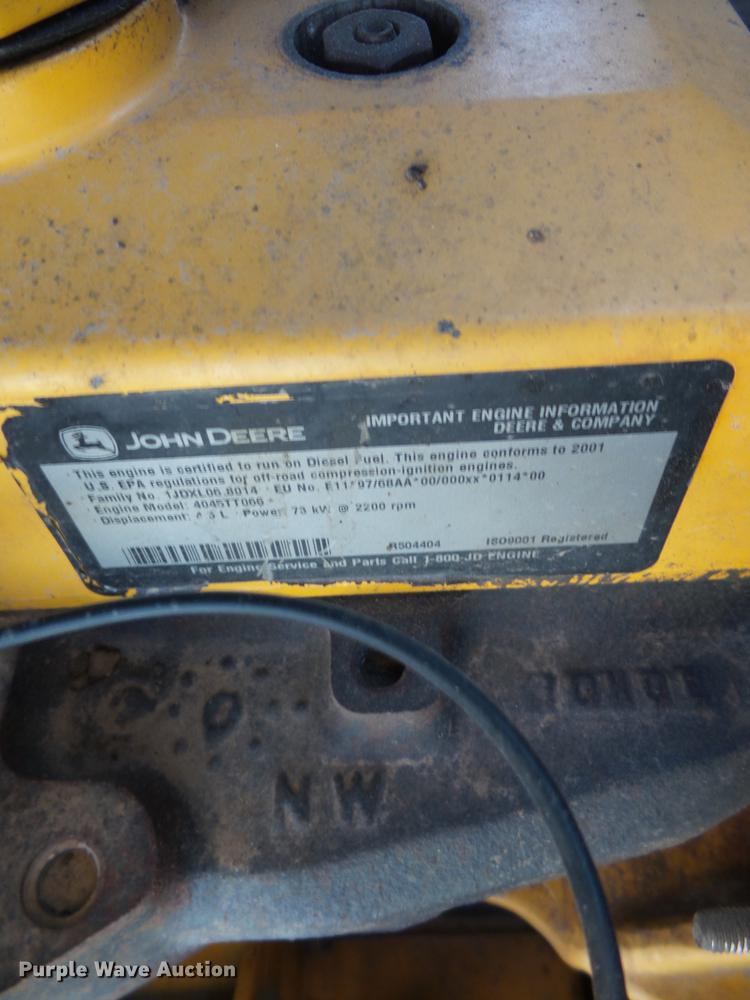 image for item DD9501 2001 John Deere 650H LT dozer