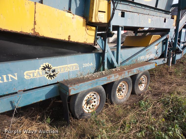 image for item DD9514 Erin 200-A Star Screener dirt screen