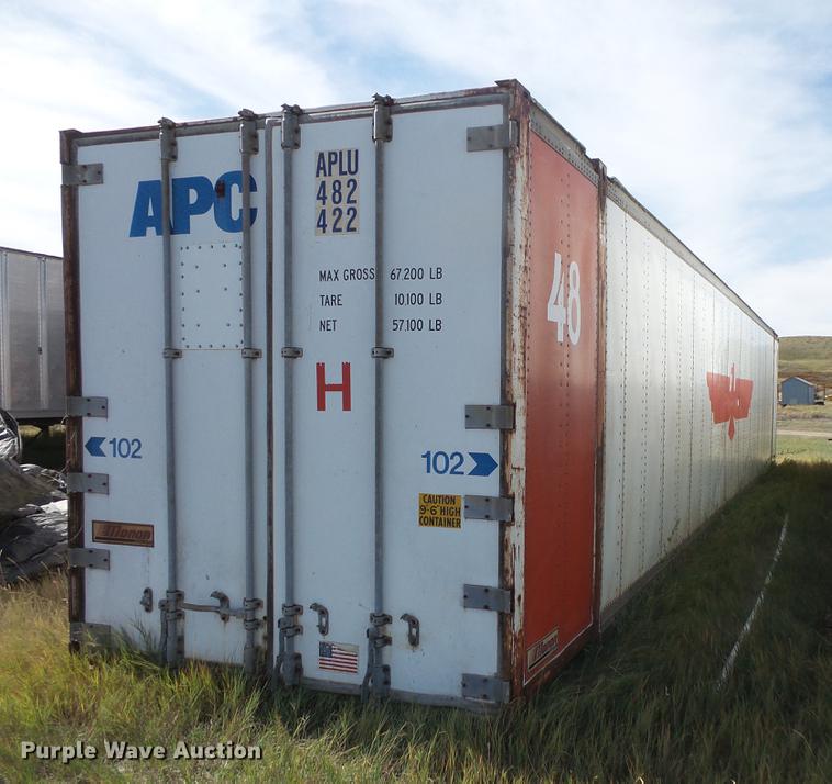 Dry van storage box in Pierre, SD Item DE9388 sold Purple Wave