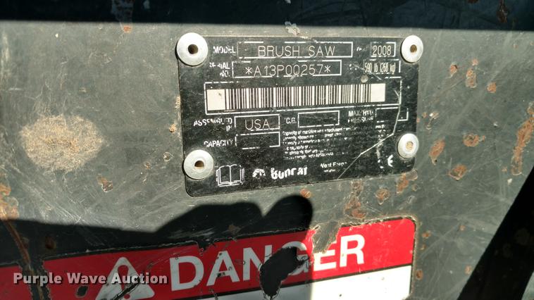 image for item DF9752 Bobcat skid steer tree saw