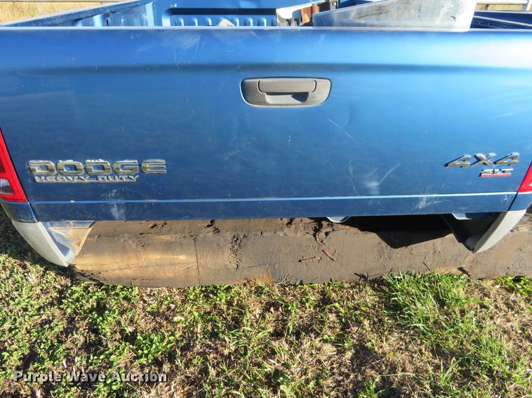 image for item DF9796 2004 Dodge Ram pickup truck bed