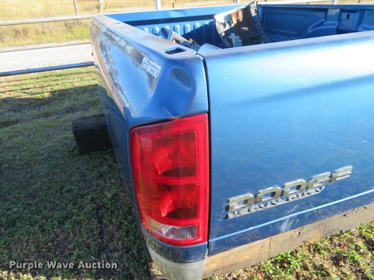 image for item DF9796 2004 Dodge Ram pickup truck bed