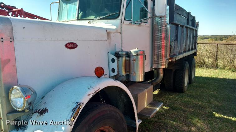 image for item DF9805 1981 Peterbilt 359 dump truck