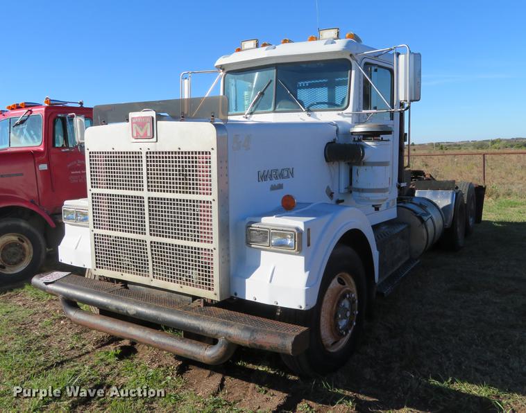 image for item DF9808 1985 Marmon semi truck