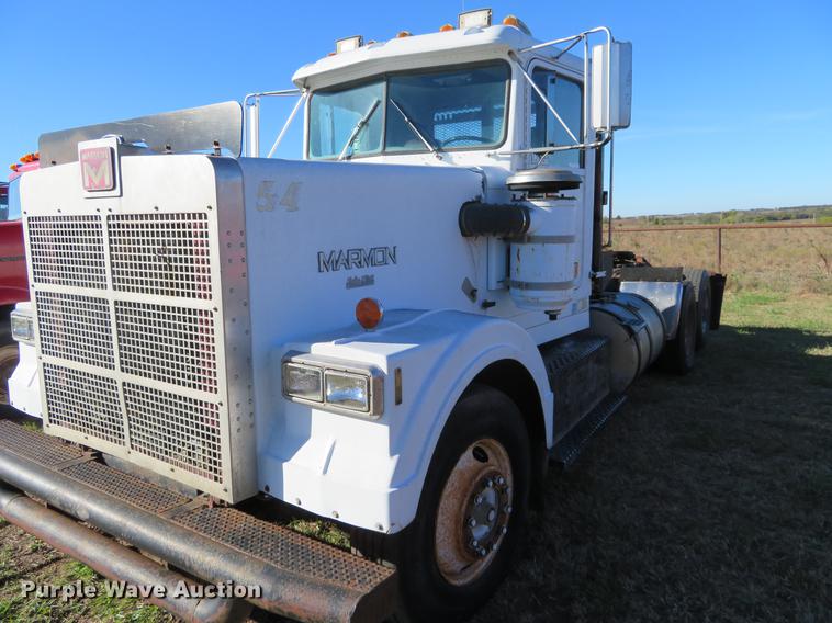 image for item DF9808 1985 Marmon semi truck