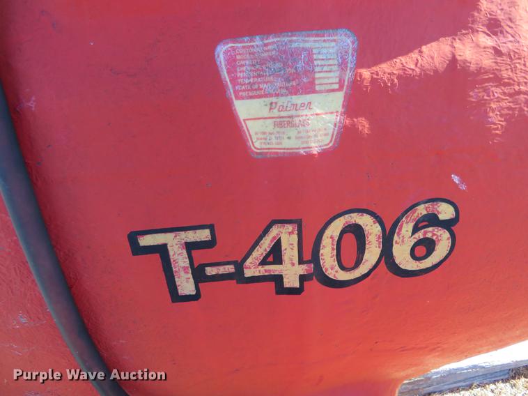 image for item DF9824 Palmer fiberglass tank