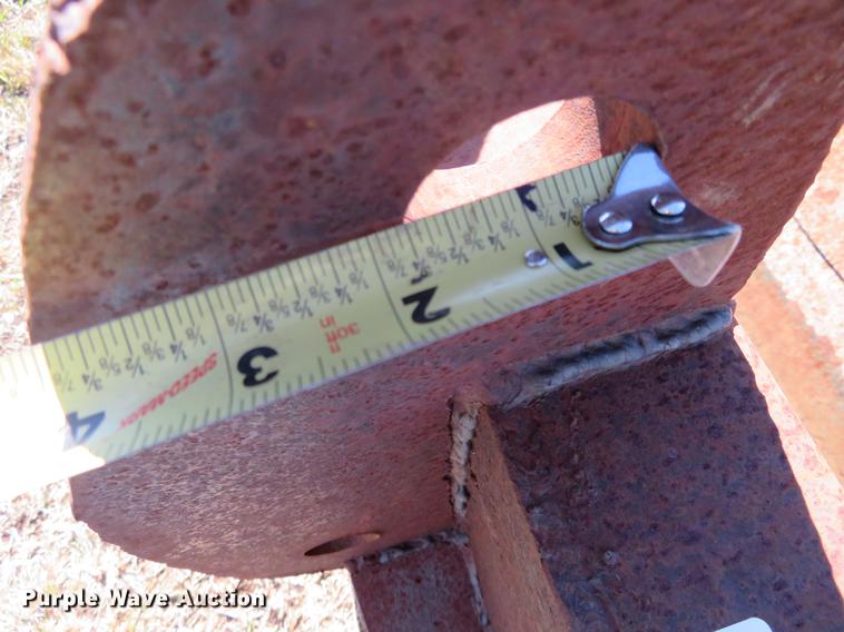 image for item DF9827 (2) steel backhoe buckets