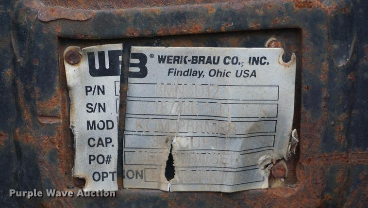 image for item DN9497 WB excavator bucket