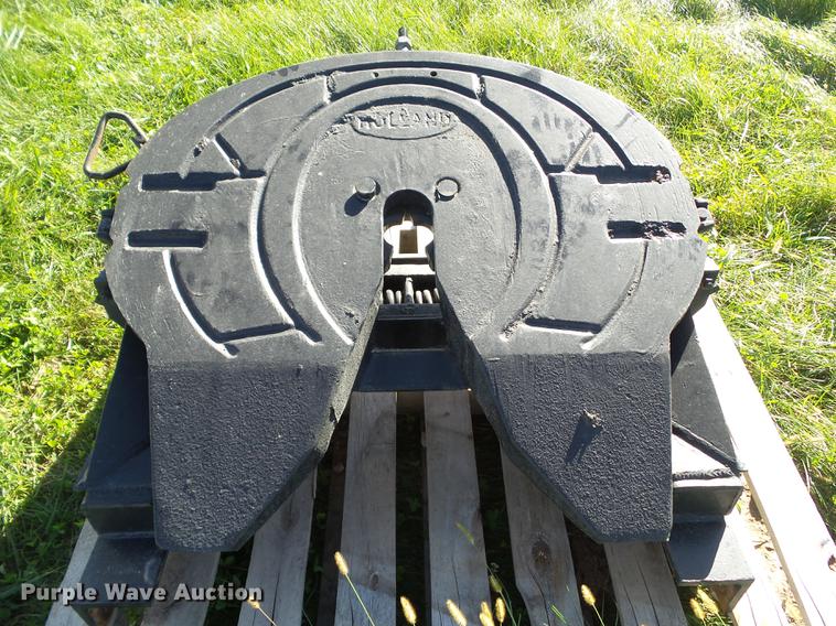 image for item DZ9004 Holland FW35 fixed fifth wheel plate