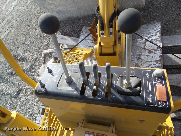 image for item DZ9028 2016 Vermeer B1250 trencher backhoe attachment