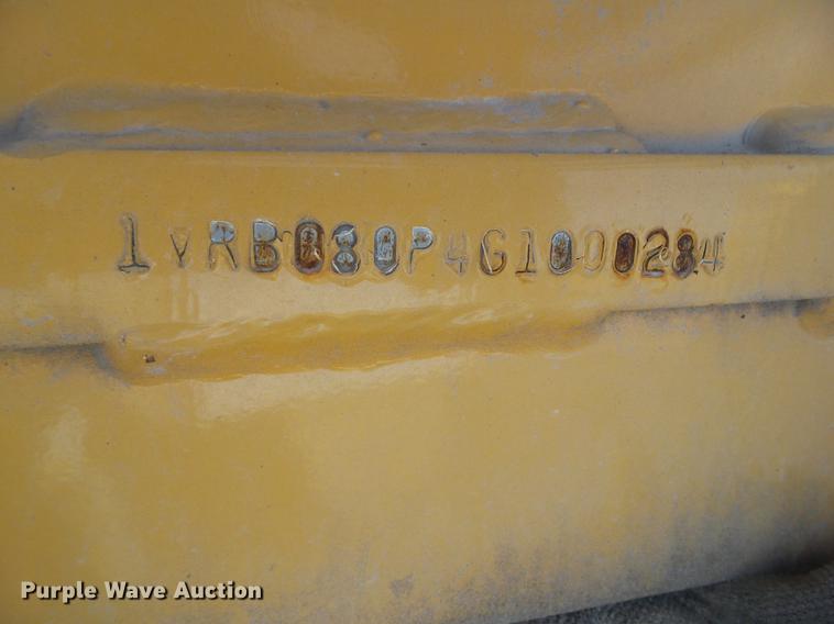 image for item DZ9028 2016 Vermeer B1250 trencher backhoe attachment