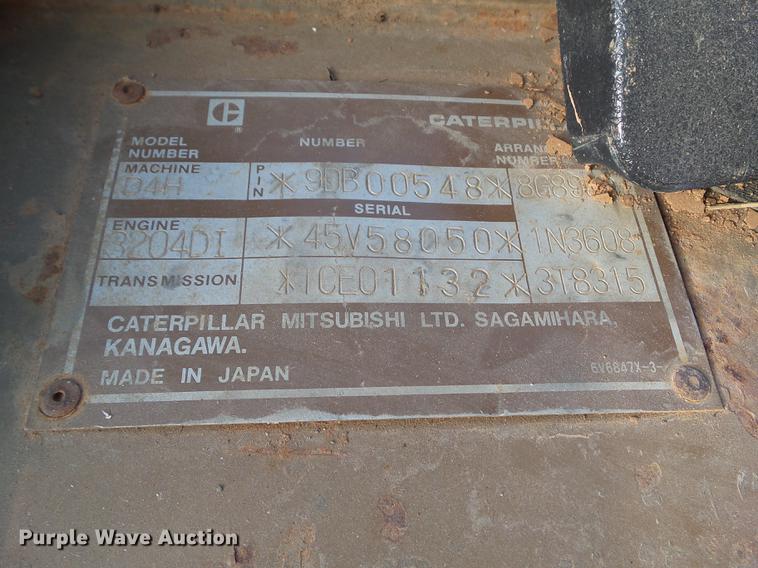 image for item DZ9038 1986 Caterpillar D4H LGP dozer