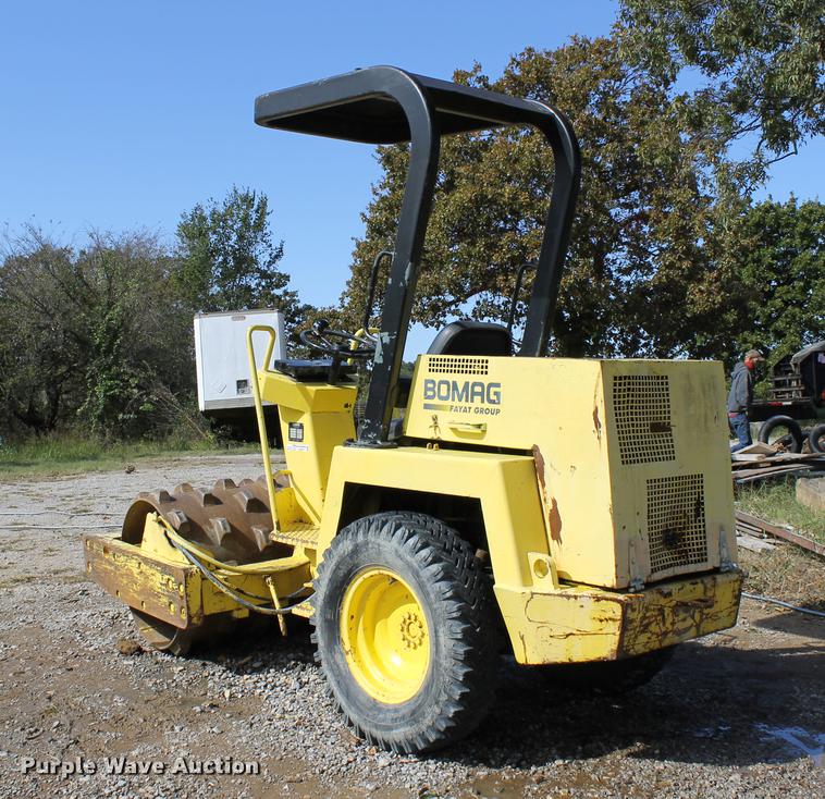 image for item ED9671 Bomag BW124PD single drum roller