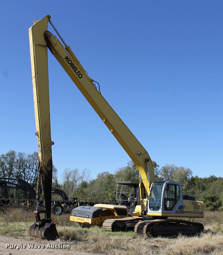 image for item ED9678 2006 Kobelco SK250LC long reach excavator