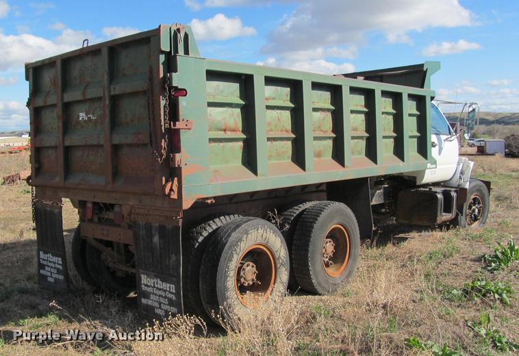 image for item J2538 1991 GMC TopKick dump truck