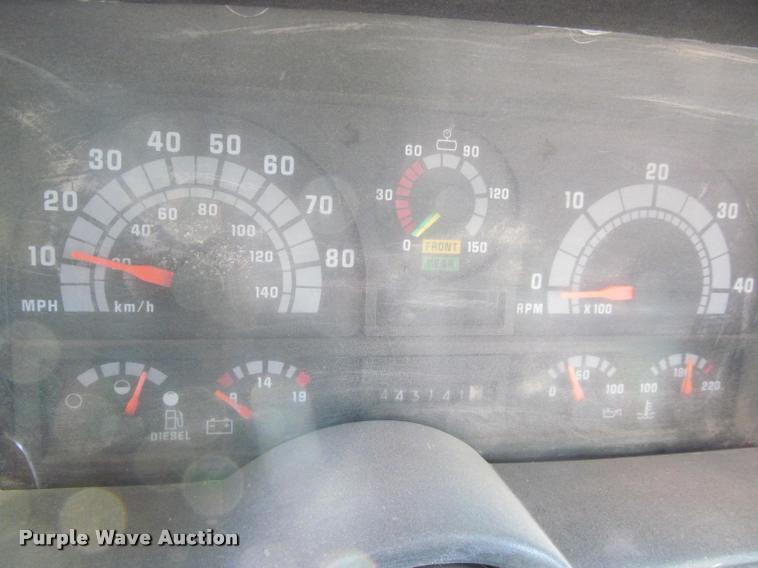 image for item J2538 1991 GMC TopKick dump truck