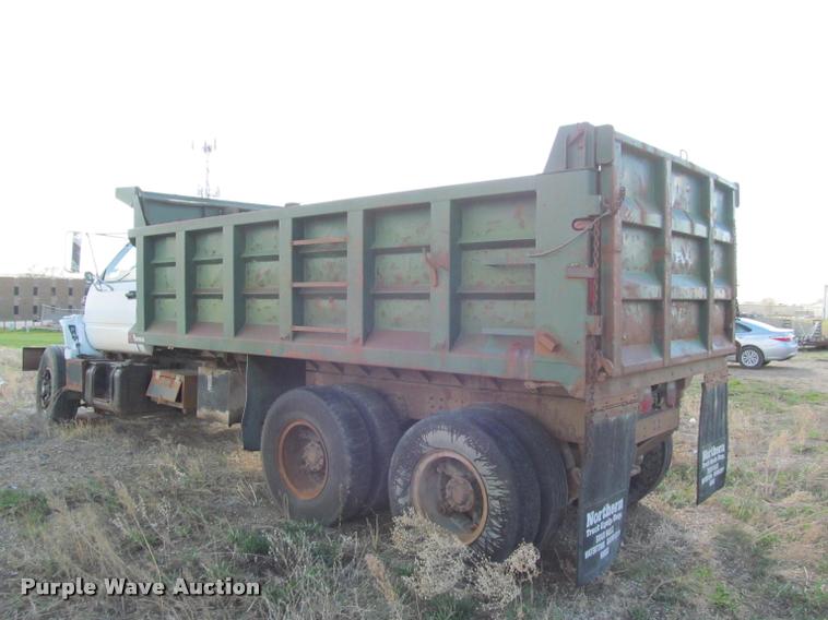 image for item J2538 1991 GMC TopKick dump truck