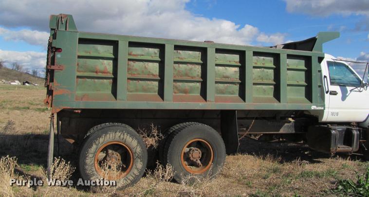 image for item J2538 1991 GMC TopKick dump truck