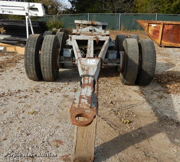 image for item J5645 1952 trailer dolly converter