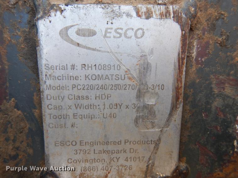 image for item K5819 Esco HDP excavator bucket