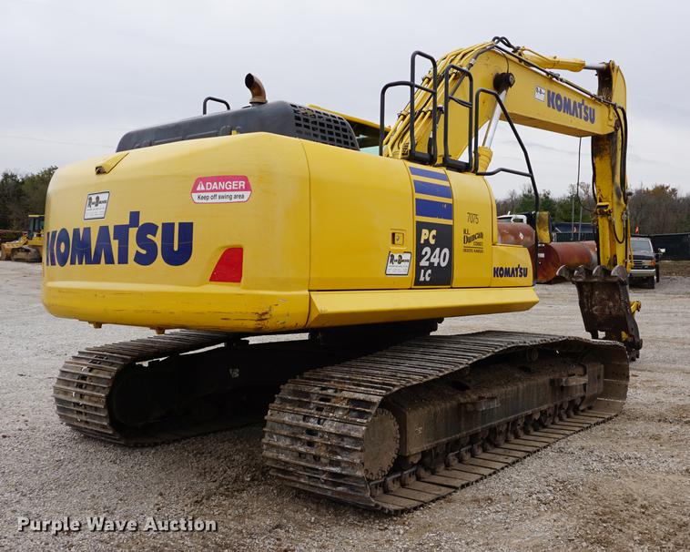 image for item K5823 2013 Komatsu PC240LC-10 excavator