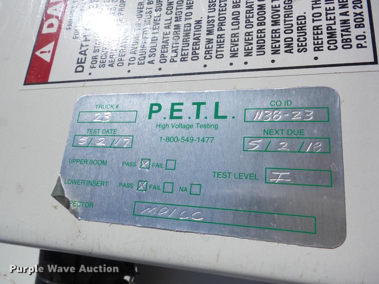 image for item K6333 2008 Sterling Bullet bucket truck