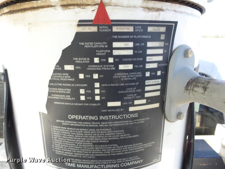 image for item K6334 2010 Ford F550 Super Duty bucket truck