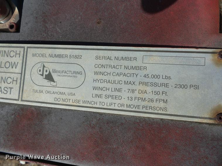 image for item K6344 1993 Freightliner M916A1 semi truck