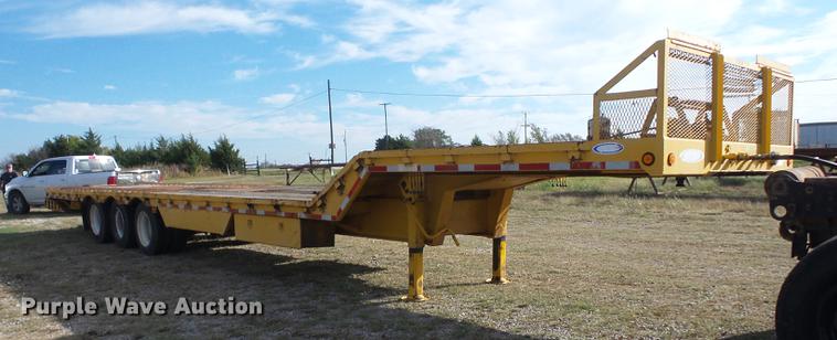 image for item K6345 2004 Ledwell hydratail equipment trailer
