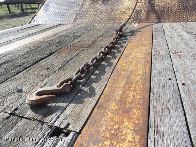 image for item K6345 2004 Ledwell hydratail equipment trailer