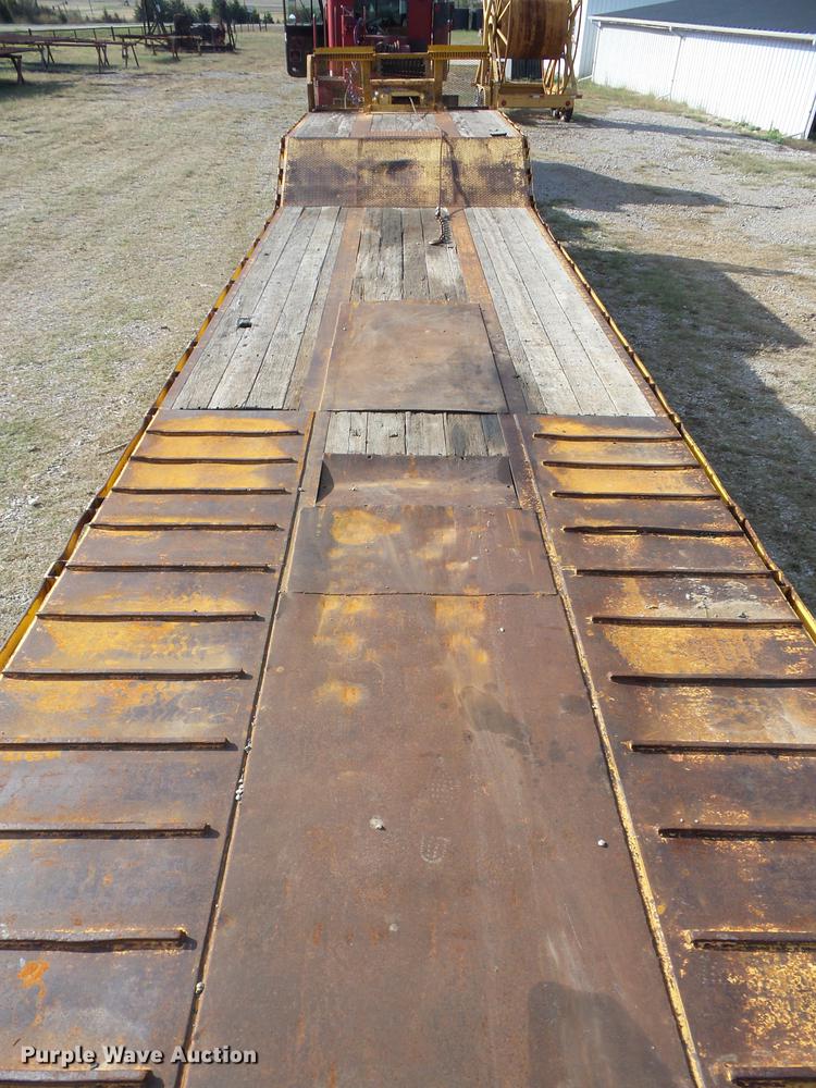 image for item K6345 2004 Ledwell hydratail equipment trailer