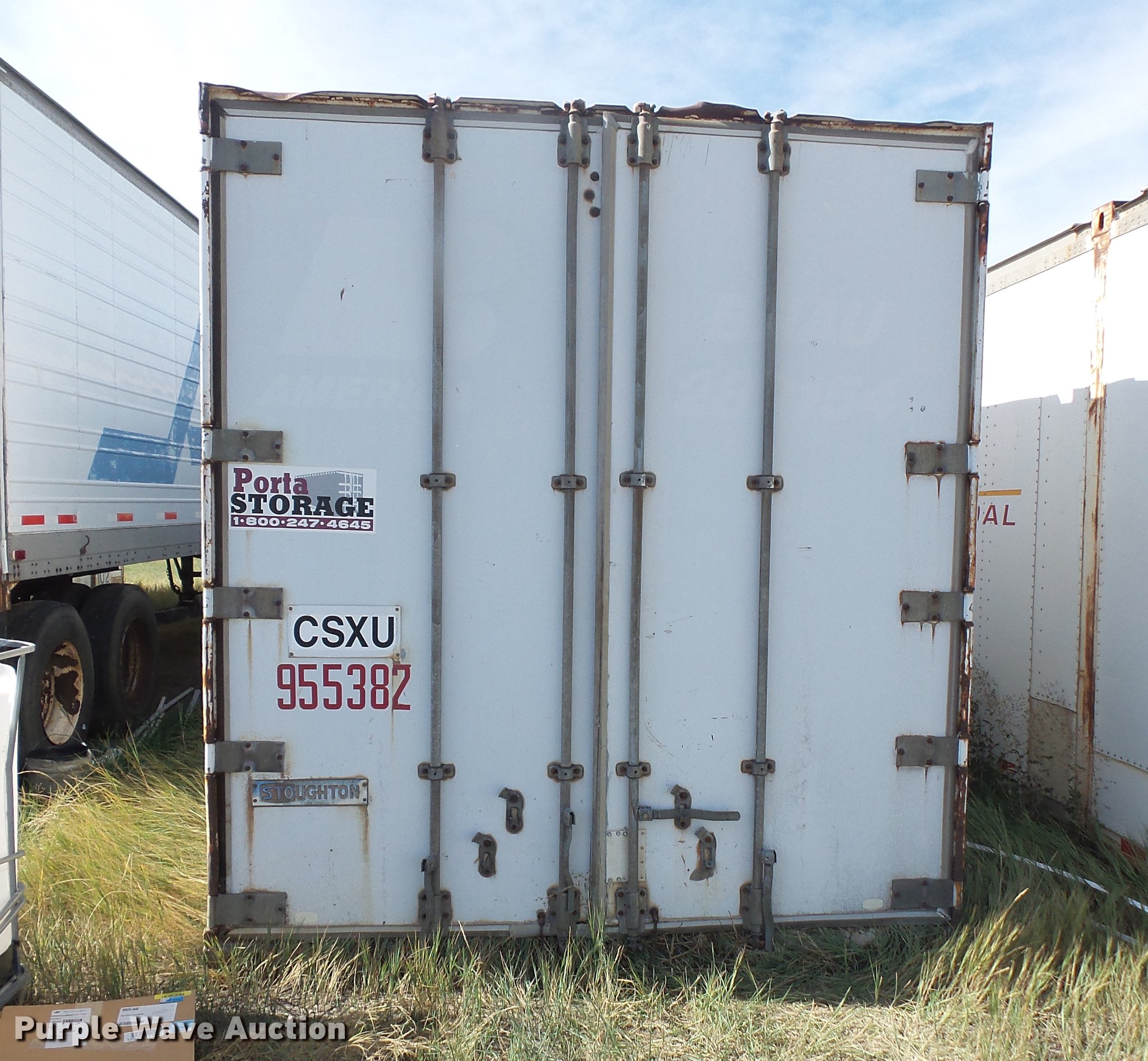 Dry van storage box in Pierre, SD Item DE9387 sold Purple Wave
