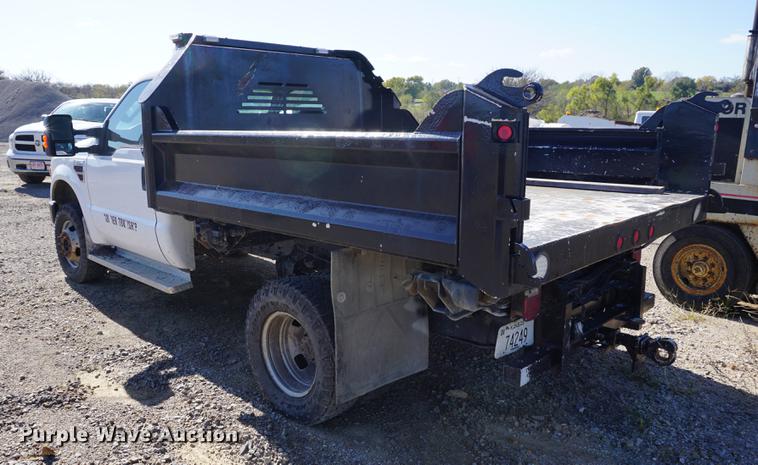 image for item DA1321 2009 Ford F350 Super Duty flatbed pickup truck