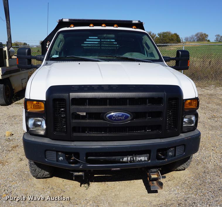 image for item DA1321 2009 Ford F350 Super Duty flatbed pickup truck