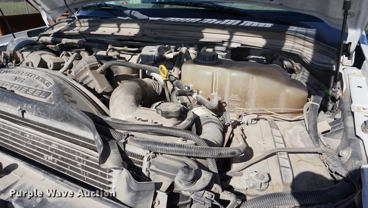 image for item DA1321 2009 Ford F350 Super Duty flatbed pickup truck