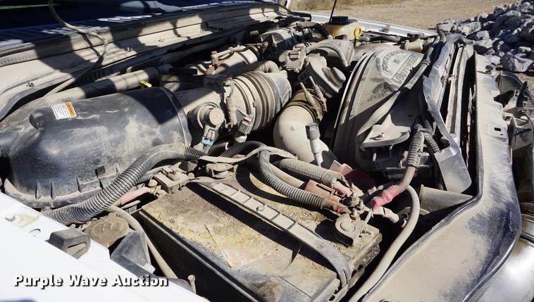 image for item DA1321 2009 Ford F350 Super Duty flatbed pickup truck