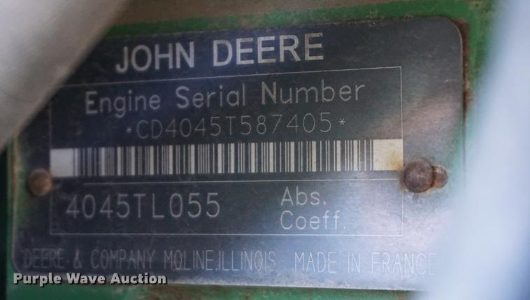 image for item DA1325 2000 John Deere 6310 MFWD tractor