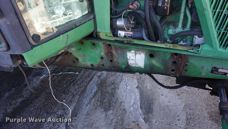 image for item DA1325 2000 John Deere 6310 MFWD tractor