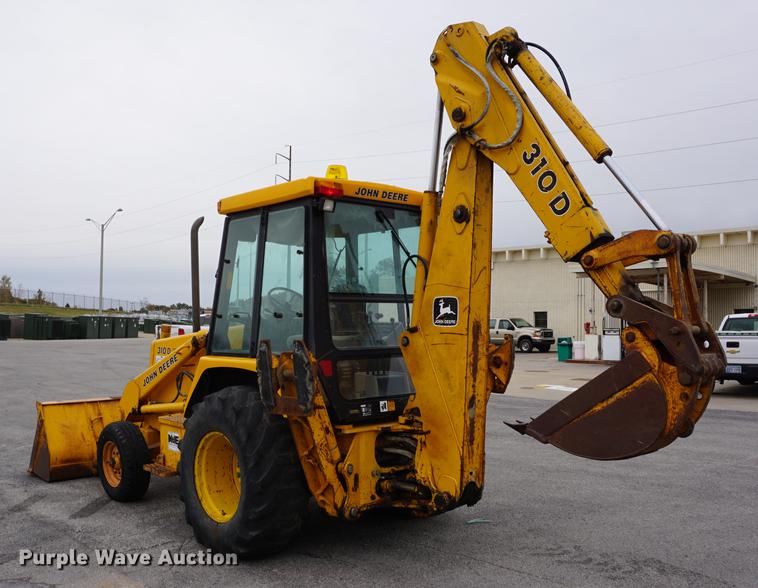 image for item DA1357 1992 John Deere 310D backhoe