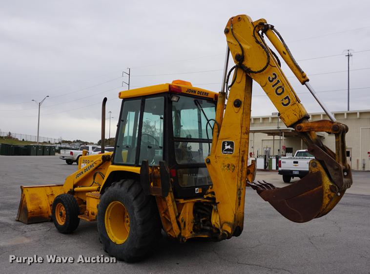 image for item DA1358 1992 John Deere 310D backhoe