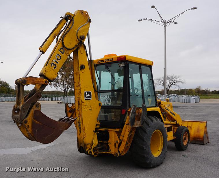 image for item DA1358 1992 John Deere 310D backhoe