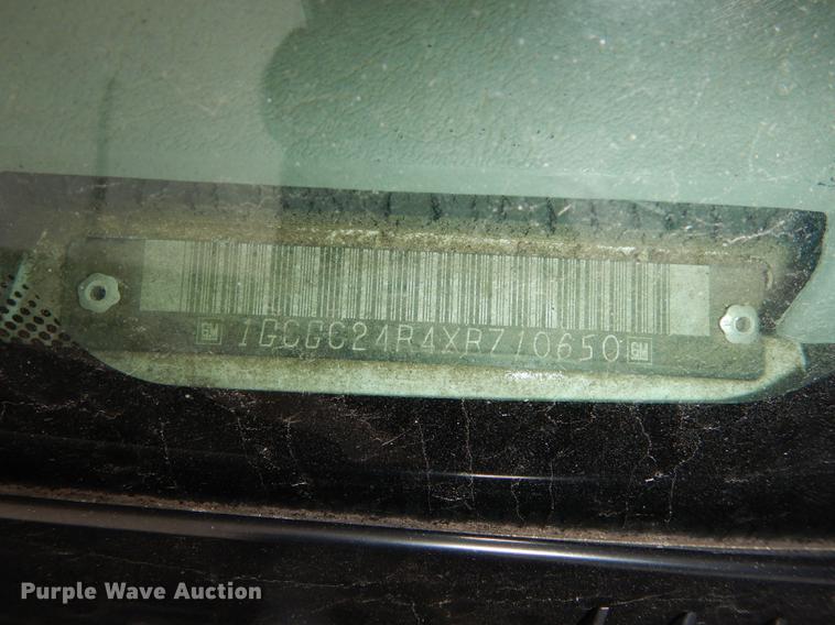 image for item DA1359 1999 Chevrolet C2500 pickup truck